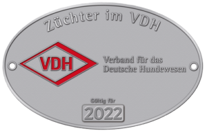 VDH Züchter Plakette 2022