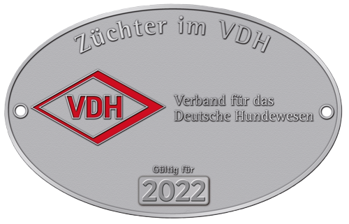 VDH Züchter Plakette 2022