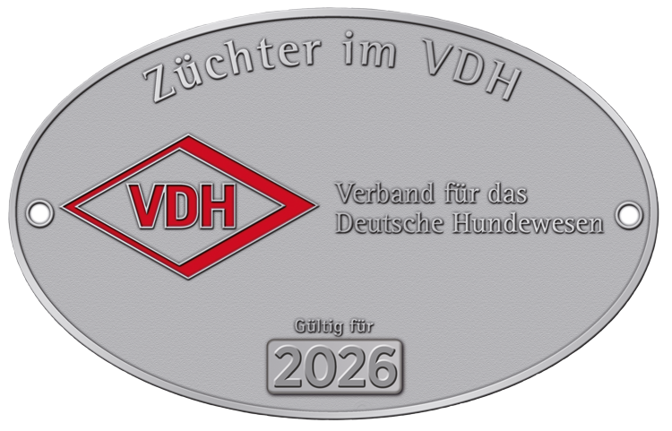 VDH Züchter Plakette 2026