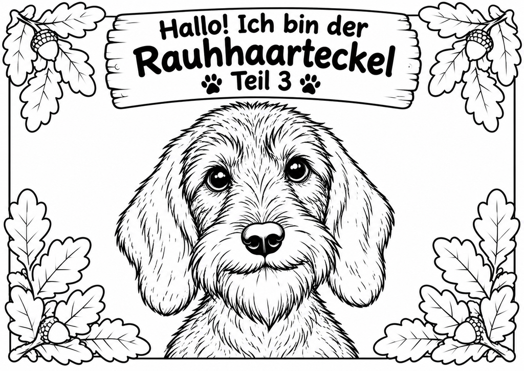 Der Rauhhaarteckel durch die Jahreszeiten – Natur & Abenteuer im Revier Der Rauhhaarteckel durch die Jahreszeiten – Natur & Abenteuer im Revier